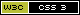 CSS3  Valid