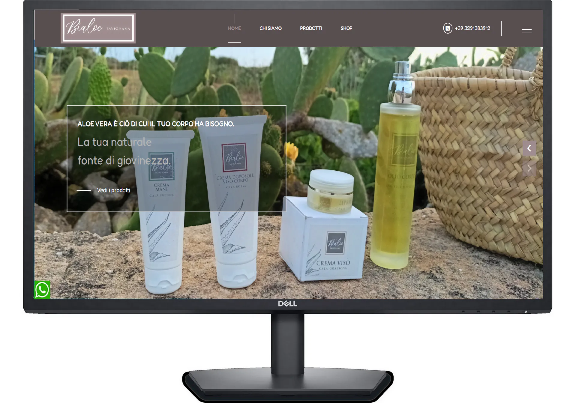 SHOP Vendita prodotti Aloe